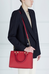 Кожаная сумка Quinn Michael Michael Kors