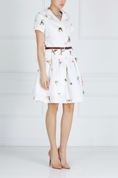 Юбка с вышивкой Oscar de la Renta