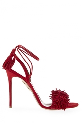 Замшевые босоножки Wild Thing Aquazzura