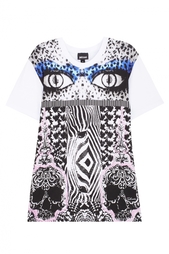 Хлопковая футболка Just Cavalli