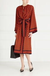 Шелковое платье Michael Kors