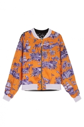 Бомбер с принтом Just Cavalli