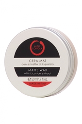 Матирующий воск для волос с экстрактом лакрицы Matte Wax, 50ml Aldo Coppola