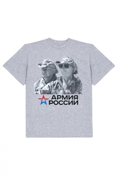 Хлопковая футболка Voentorg X Aizel