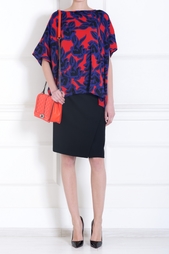 Шелковый топ New Hanky Diane von Furstenberg