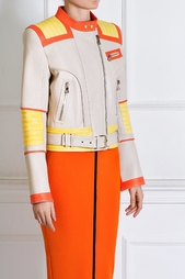 Кожаная куртка Balmain