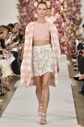 Шерстяное пальто Oscar de la Renta