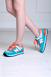 Замшевые кроссовки 574 New Balance