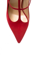 Замшевые туфли Toerless Muse 100 Christian Louboutin