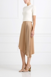 Кроп-топ из шерсти мериноса Carven