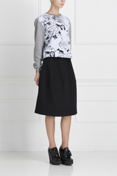 Хлопковый свишот Carven
