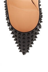 Кожаные туфли Pigalle Spikes 120 Christian Louboutin