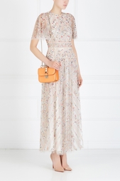 Платье с вышивкой Valentino