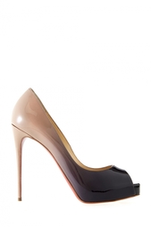 Разноцветные Туфли из лакированной кожи New Very Prive 120 Christian Louboutin