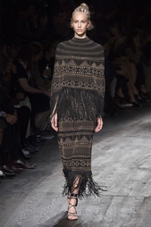 Замшевая юбка Valentino