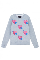 Хлопковый свитшот Valentine Candyshop