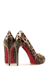 Туфли из лакированной кожи New Very Prive 120 Christian Louboutin