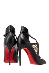 Черные Кожаные туфли Mosaika 100 Christian Louboutin