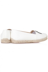 Хлопковые эспадрильи Galia Flat Olona/Toile Rayee Christian Louboutin