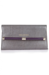 Кожаный клатч Envelope Clutch Diane von Furstenberg