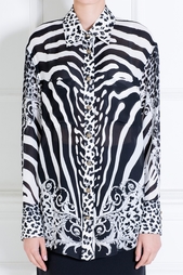 Шелковая блузка Balmain