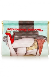 Клатч из крепдешина Senorita Magazine Charlotte Olympia
