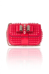 Кожаная сумка Sweety Charity Christian Louboutin
