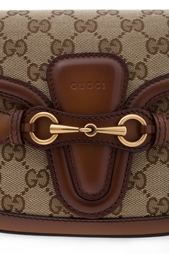 Кожаная сумка Lady Web Gucci