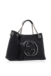 Кожаная сумка Soho Gucci