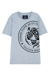 Хлопковая футболка Valentin Yudashkin for Amur Tiger Center