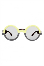 Круглые солнцезащитные очки Diane von Furstenberg