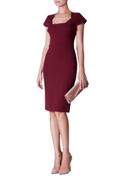 Шерстяное платье-футляр Roland Mouret