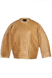 Кожаный укороченный жакет Isabel Marant