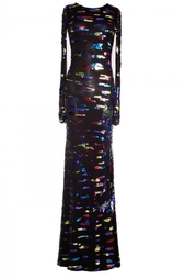 Платье в пол с открытой спиной Emilio Pucci