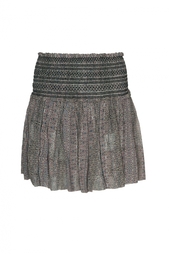 Шелковая юбка с принтом Isabel Marant