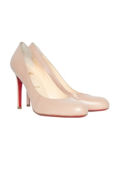 Лодочки с круглым носом Simple Pump 100 kid Christian Louboutin