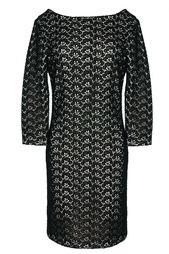 Платье из хлопка с верхом из кружева Diane von Furstenberg