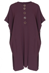 Платье свободного кроя с пуговицами Diane von Furstenberg