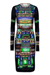 Шерстяное платье с принтом Peter Pilotto