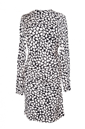 Платье с принтом в виде лепестков Diane von Furstenberg