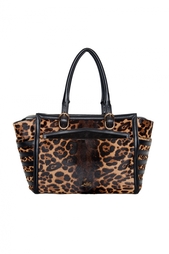 Сумка Farida Bowler Pony Leopard Luxor/Calf Paris Christian Louboutin