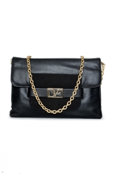 Клатч на цепочке DvF Mimosa Clutch Leather Diane von Furstenberg