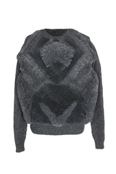 Пуловер с меховой отделкой Stella Mc Cartney