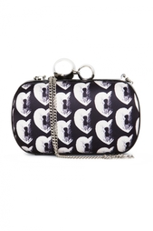 Сумка Sphere Minaudiere Print Satin Diane von Furstenberg