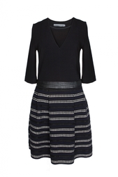 Платье с вязаной юбкой Proenza Schouler