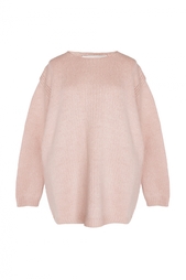 Нежно-розовый свитер из альпаки Stella Mc Cartney