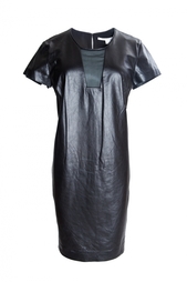 Кожаное платье Medya Diane von Furstenberg