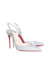 Туфли с открытой пяткой Ever 100 Patent Christian Louboutin