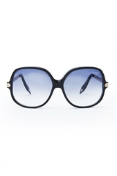 Солнцезащитные очки с металлическими дужками Victoria Beckham