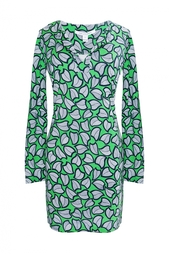 Шелковое платье Reina L/S Diane von Furstenberg